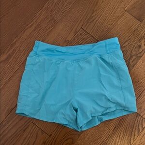 Girls Active Ocean Blue Shorts